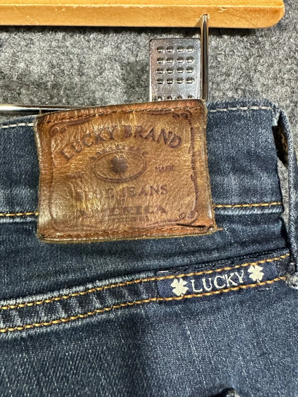 Lucky Brand Jeans Womens 8 Sofia Skinny Cotton Stretch Pockets Logo